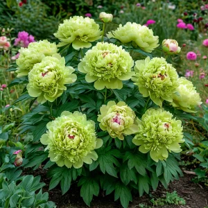 Пион Зеленые Бобы купить по цене от 610р. в интернет-магазине «Посадика» с доставкой почтой в в Семилукие и по всей России – [изображение №1].