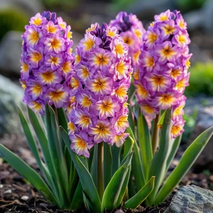 Гиацинт Пинк Перпл купить по цене от 2099р. в интернет-магазине «Посадика» с доставкой почтой в в Семилукие и по всей России – [изображение №1].